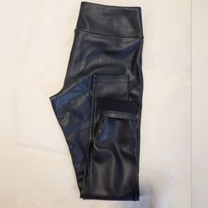 Nordstrom Faux Leather Black Leggings
